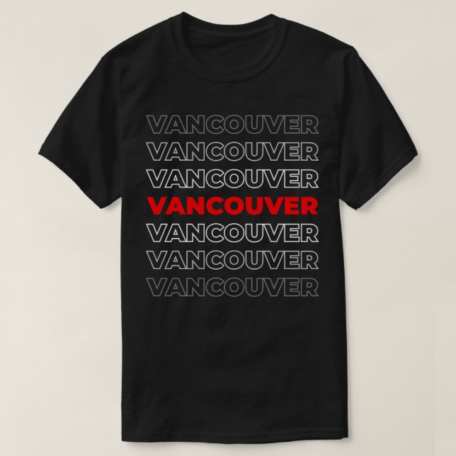 Vancouver T Shirt (Design framsida)