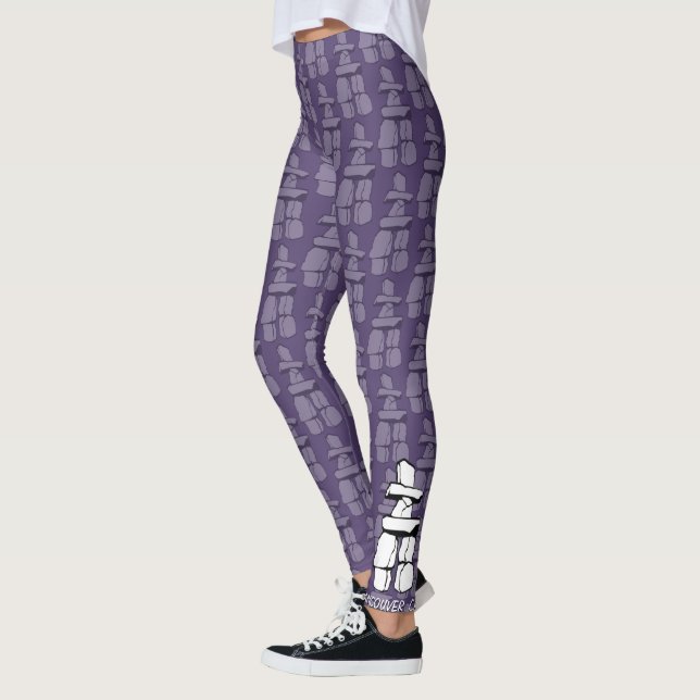 Vancouver Tajts Anpassade Vancouver Kanada Legging (Vänster)