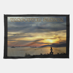 Vancouver Towel Personlig Vancouver Tea Towel Kökshandduk
