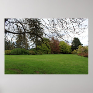 Vancouver Van Dusen Botanical Garden Poster