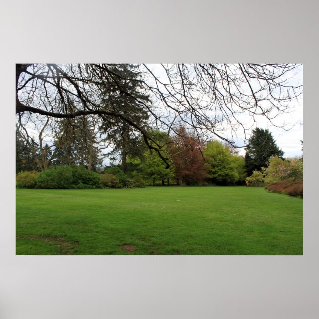 Vancouver Van Dusen Botanical Garden Poster (Framsidan)