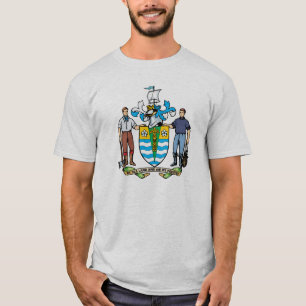 Vancouver vapensköld t-shirt