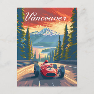 Vancouver Vintage Racing Car Vykort