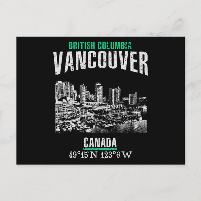 Vancouver Vykort (Framsida)