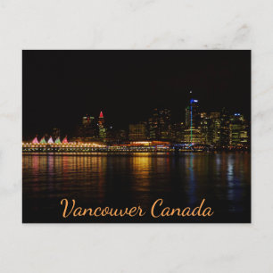 Vancouver-vykort Personalisera Cityscape-vykort Vykort