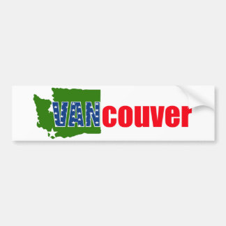 Vancouver, Washington Bumper Sticker Bildekal