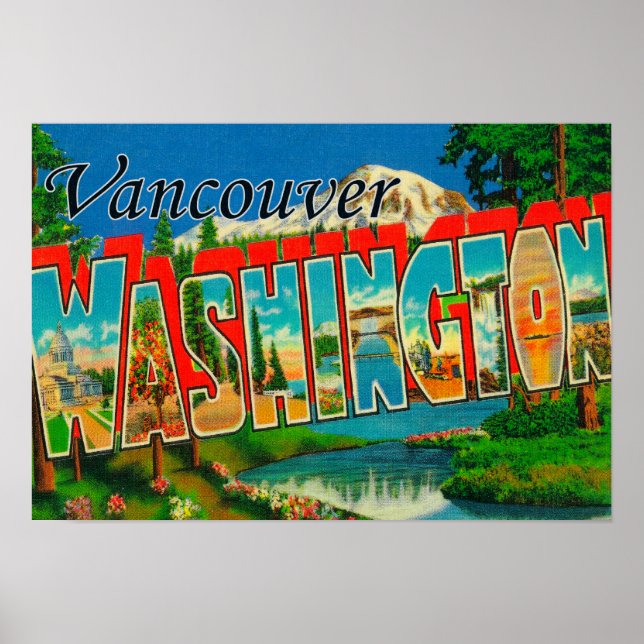 Vancouver, Washington - Stora Brev Scenes Poster (Framsidan)