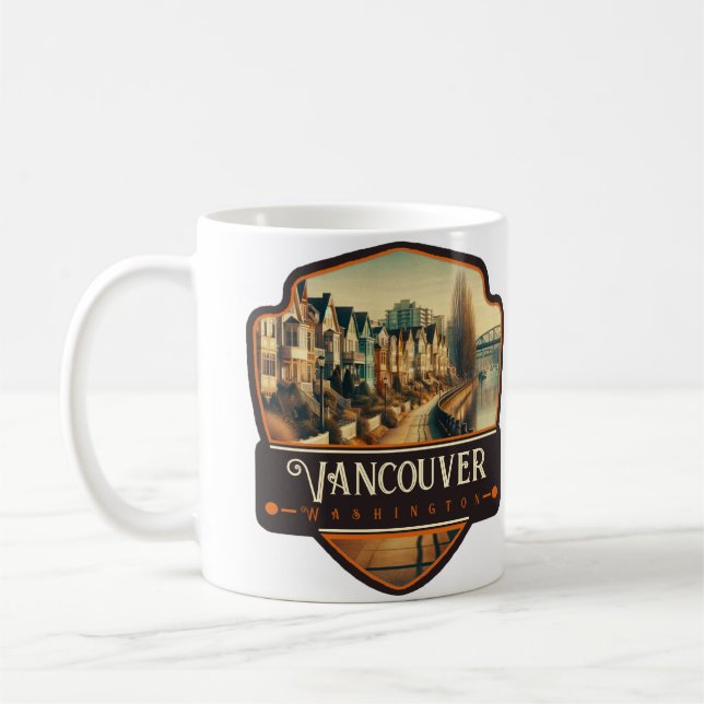 Vancouver, Washington| Vintage Kaffemugg (Vänster)