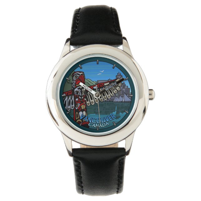 Vancouver Watch Barn Vancouver Canada Wristwatch Armbandsur (Framsida)