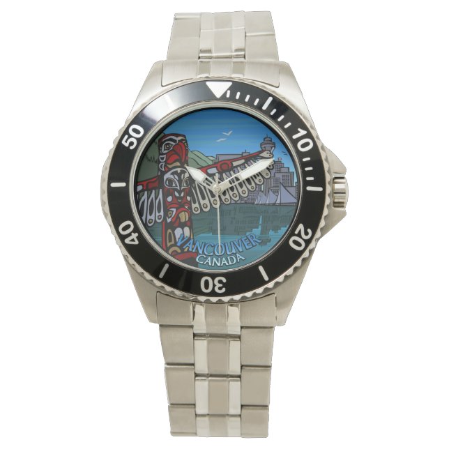 Vancouver Watch Vancouver Souvenir Wristwatch Armbandsur (Framsida)