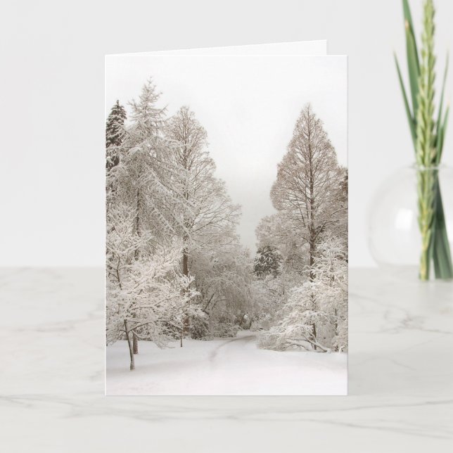 Vancouver Winter-kort Skriv ut Canada Souvenir Kort (Framsida)