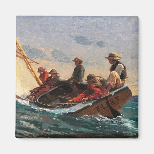 Vänd (1874) från Winslow Homer Magnet (Framsidan)