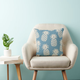 Vänd ananas, tropisk design kudde