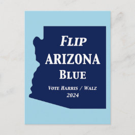 Vänd Arizona Blue 2024 Vykort
