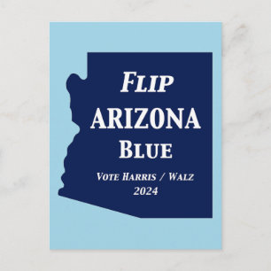 Vänd Arizona Blue 2024 Vykort