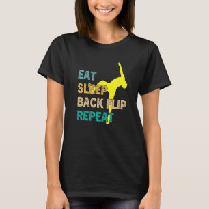 Vänd åt viloläge Upprepa Acrobat Gymnastics Par T Shirt
