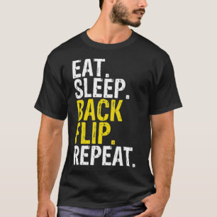 Vänd åt viloläge Upprepa Acrobat Gymnastics T Shirt