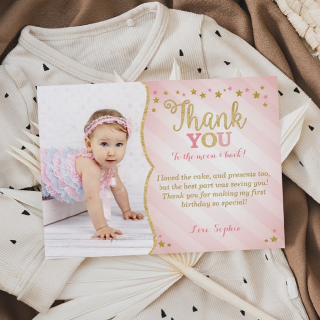 Vänd bläckstråle - lilla stjärna - tackkort tack kort (Skapare uppladdad)