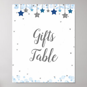 Vänd bläckstråle - vattenfärgsgåvor Bord-tecken Poster