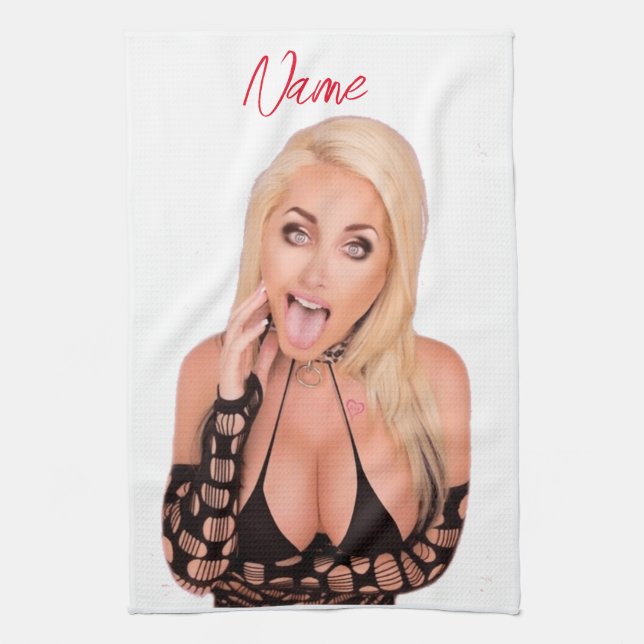 Vänd blonde Thunder_Cove Kökshandduk (Vertikal)