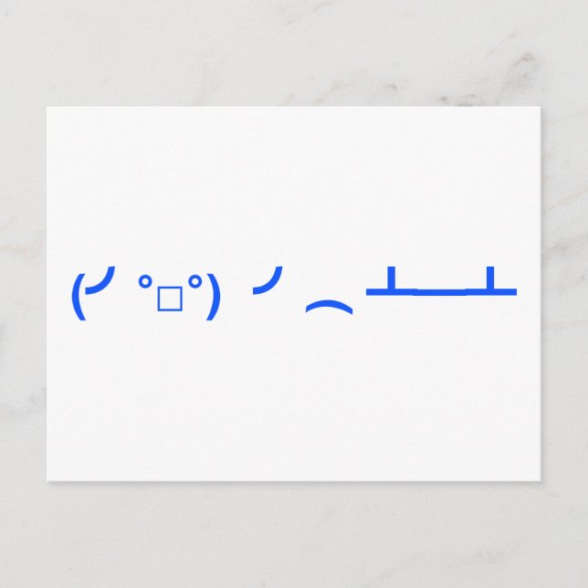 Vänd Bord-uttryckssymbol Vykort (Framsida)