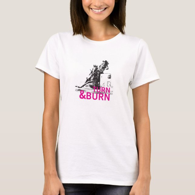 Vänd & brännskada tee shirt (Framsida)