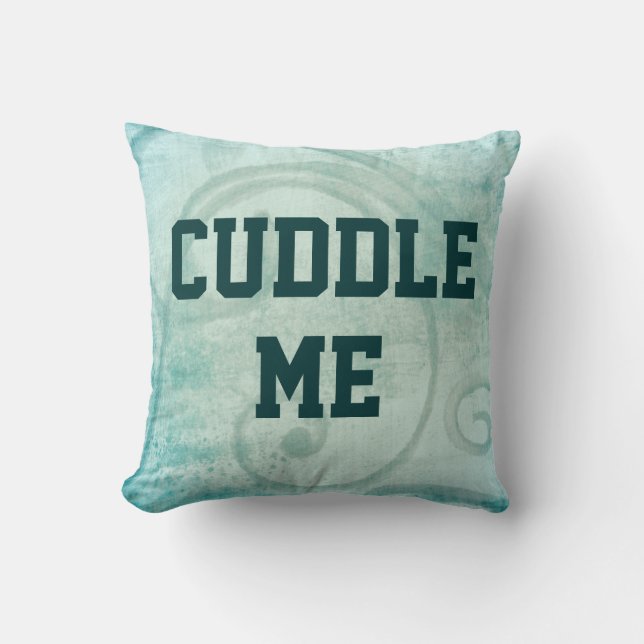 Vänd Cuddle me Quote Kudde (Framsida)