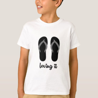 Vänd den (flip-flops) t-shirt
