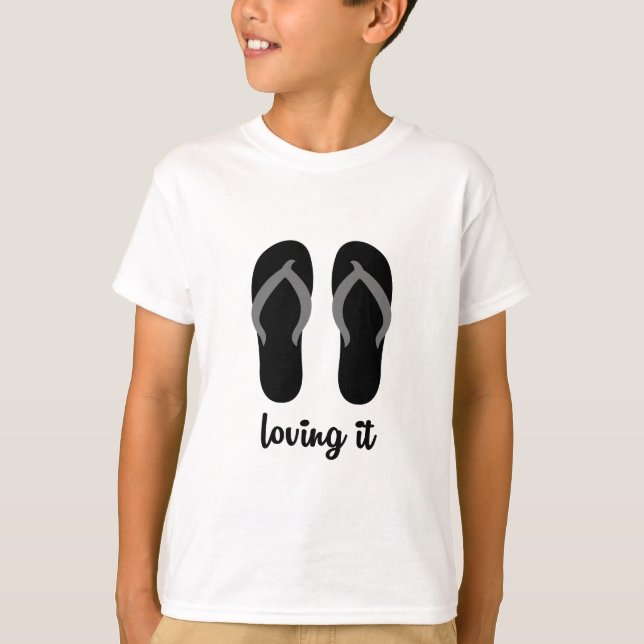 Vänd den (flip-flops) tröja (Framsida)