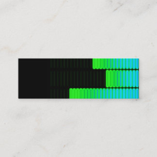 Vänd det upp affärssmalakort mini visitkort