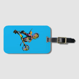 Vänd dig! - Freestyle Motocross Stunt Bagagebricka