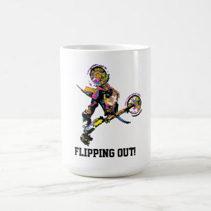Vänd dig! - Freestyle Motocross Stunt Kaffemugg