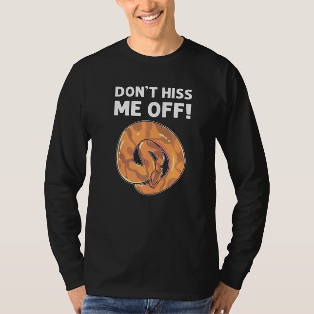 Vänd dig inte emot mig! Banana Bollpython Premium T Shirt (Framsida)