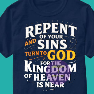 Vänd dig till GOD - Christian T Shirt