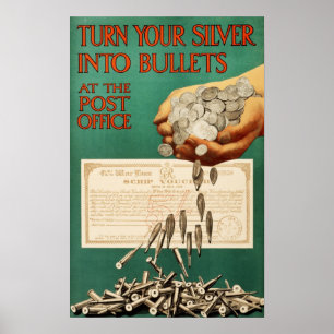 Vänd ditt silver in i kulor på posta - kontor poster