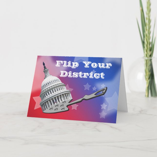 Vänd er distriktsomröstning 2026 kort (Framsida)