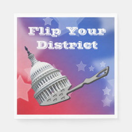 Vänd er distriktsomröstning 2026 pappersservett