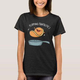 Vänd Fantastisk Funny Pancake Pun Mörk BG T Shirt