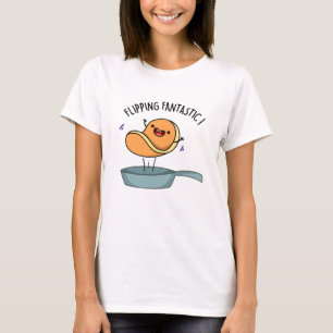 Vänd Fantastisk Funny Pancake Pun T Shirt