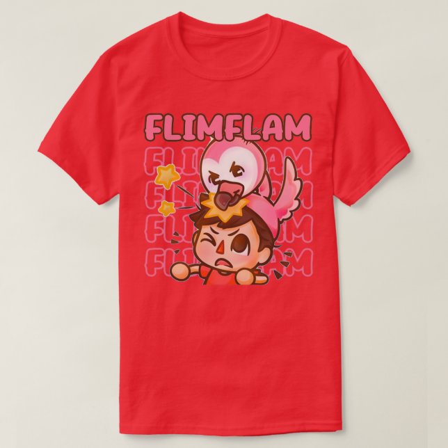 Vänd flam t shirt (Design framsida)