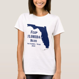 Vänd Florida till blått 2024 T Shirt