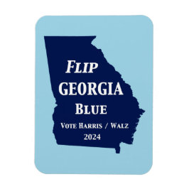 Vänd Georgia Blue 2024 Magnet