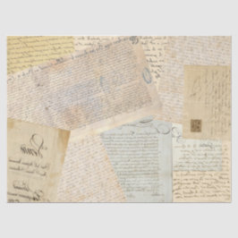 Vänd handskrift av Fransk