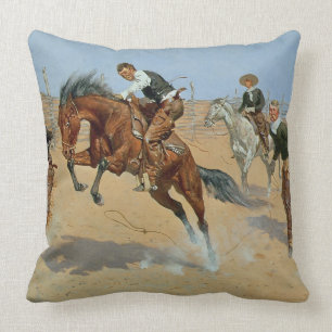 Vänd honom lös, räkningen, c.1893 (olja på kan kudde