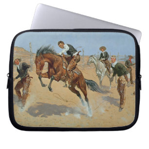Vänd honom lös, räkningen, c.1893 (olja på kan laptop sleeve