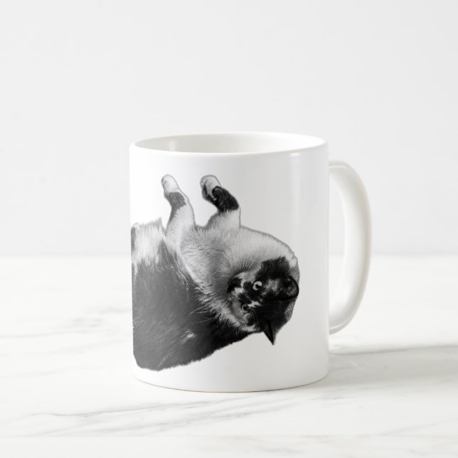 Vänd Kattdjur Mugg på morgonen (Framsida höger)