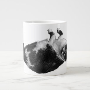 Vänd Kattdjur Mugg på morgonen Jumbo Mugg