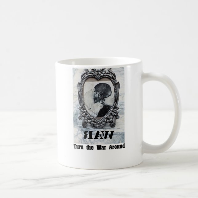 Vänd krig runt om muggen kaffemugg (Höger)