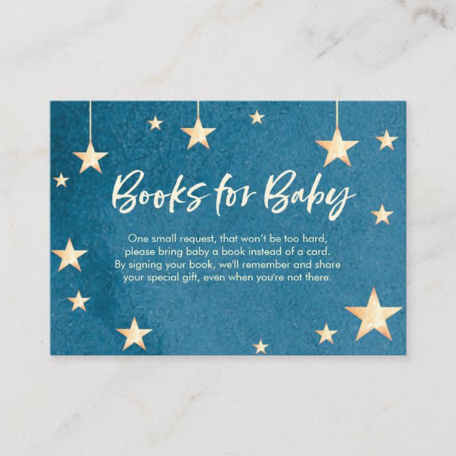 Vänd lilla stjärna - babyskor - inmatningskort tilläggskort (Framsida)