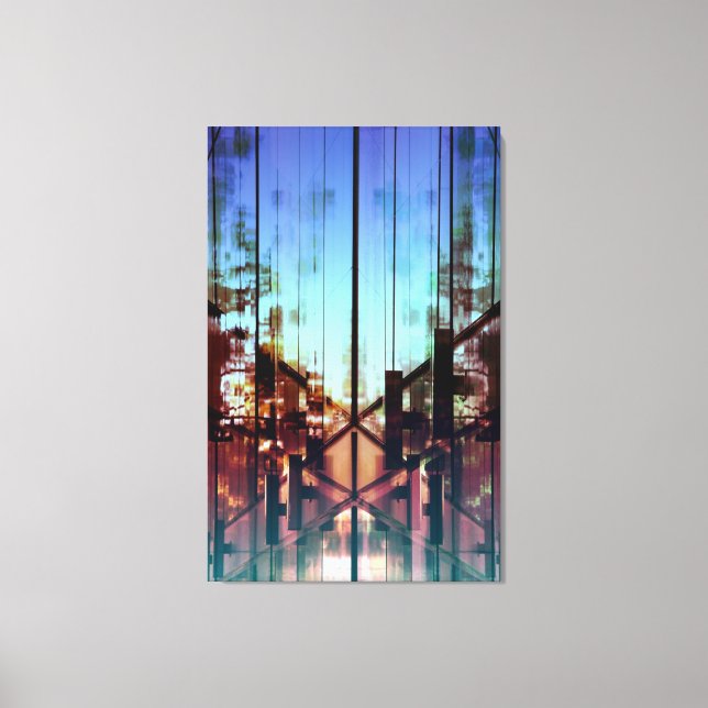 Vänd Ljus Contemporary Fine Art Photography Canvastryck (Framsida)